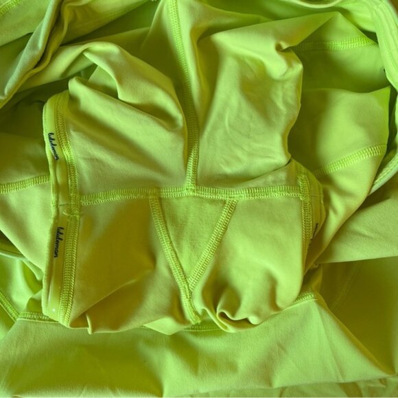 Lululemon 2023 Pace Rival Mid-Rise Skirt LongElectric Lemon - Picture 7 of 8
